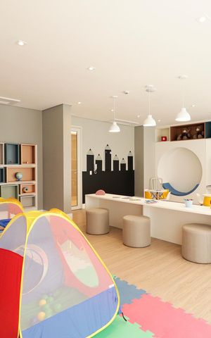 Apartamento à venda com 125m², 3 quartos e 2 vagasBrinquedoteca