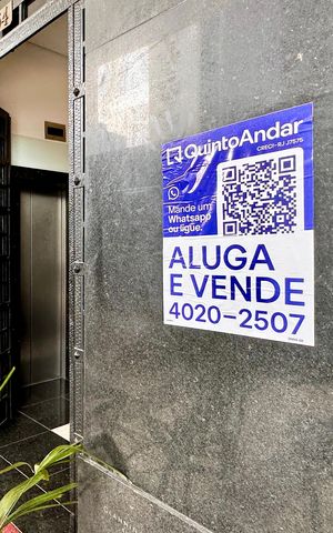 Apartamento à venda com 76m², 1 quarto e sem vaga Apartamento à venda com 76m², 1 quarto e sem vagaPlaquinha instalada