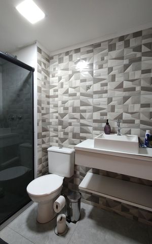 Apartamento para alugar com 59m², 2 quartos e 1 vagaBanheiro Social