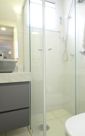 Apartamento para alugar com 60m², 2 quartos e 1 vagaBanheiro Social