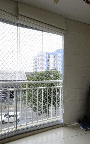 Apartamento para alugar com 60m², 2 quartos e 1 vagaVaranda