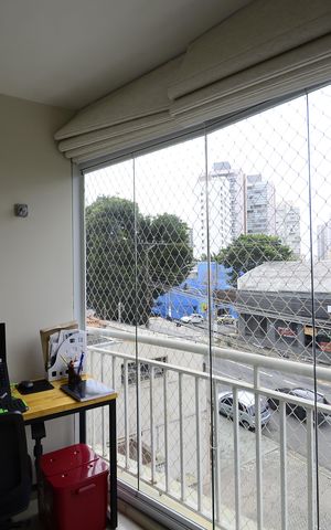 Apartamento para alugar com 60m², 2 quartos e 1 vagaVaranda