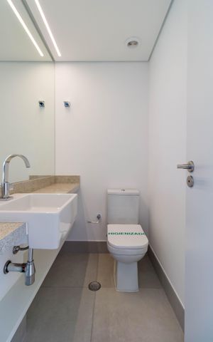 Apartamento para alugar com 145m², 3 quartos e 2 vagasLavabo 
