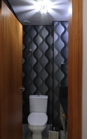 Apartamento à venda com 131m², 2 quartos e 3 vagasLavabo Sala de Jantar