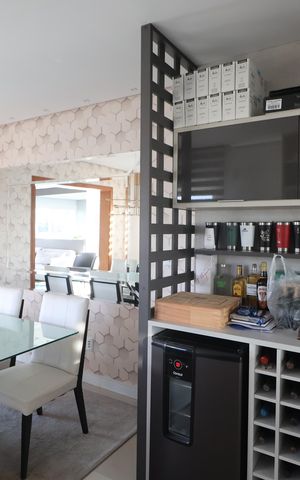 Apartamento à venda com 131m², 2 quartos e 3 vagasSala de Jantar