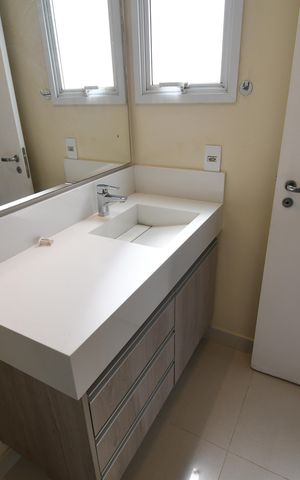 Apartamento para alugar com 89m², 3 quartos e 2 vagasBanheiro 1