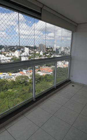 Apartamento para alugar com 89m², 3 quartos e 2 vagasSala - Sacada