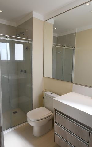 Apartamento para alugar com 89m², 3 quartos e 2 vagasBanheiro 1