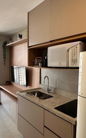 Apartamento à venda com 31m², 1 quarto e sem vagaSala/Cozinha