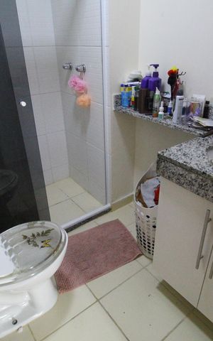 Apartamento à venda com 83m², 3 quartos e 1 vagaBanheiro da suíte 1