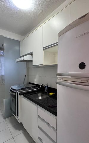 Apartamento à venda com 52m², 3 quartos e 1 vaga Apartamento à venda com 52m², 3 quartos e 1 vagaCozinha e Área de Serviço