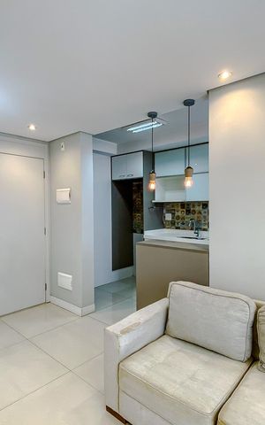 Apartamento à venda com 45m², 2 quartos e 1 vagaSala