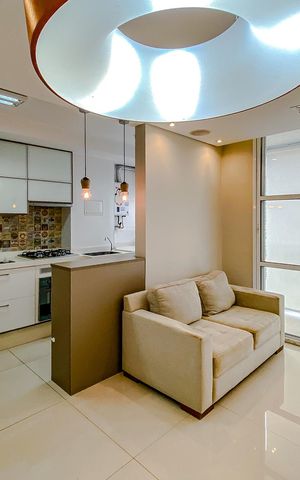 Apartamento à venda com 45m², 2 quartos e 1 vagaSala