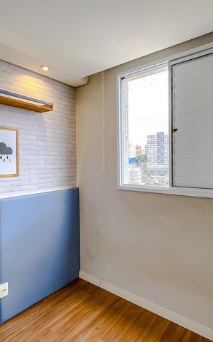 Apartamento à venda com 45m², 2 quartos e 1 vagaQuarto 2