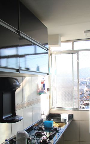 Apartamento à venda com 64m², 2 quartos e 1 vagaCozinha e Área de Serviço