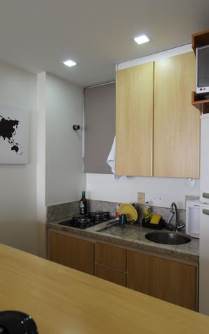 Apartamento à venda com 38m², 1 quarto e 1 vagaSala/Cozinha