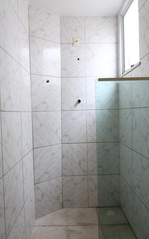 Casa de condomínio para alugar com 80m², 2 quartos e 1 vagaBanheiro Social
