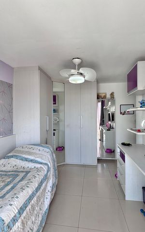Apartamento à venda com 155m², 3 quartos e 2 vagas Apartamento à venda com 155m², 3 quartos e 2 vagasSuíte 1
