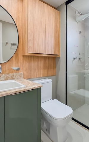 Studio à venda com 28m², 1 quarto e sem vagaBanheiro