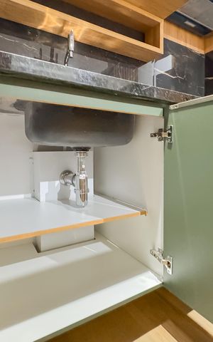 Studio à venda com 28m², 1 quarto e sem vagaCozinha