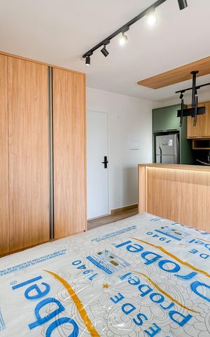 Studio à venda com 28m², 1 quarto e sem vagaStudio