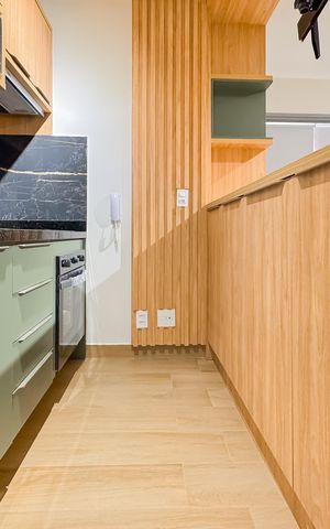 Studio à venda com 28m², 1 quarto e sem vagaCozinha