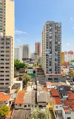 Studio à venda com 28m², 1 quarto e sem vagaVista da Varanda