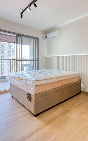 Studio à venda com 28m², 1 quarto e sem vagaStudio