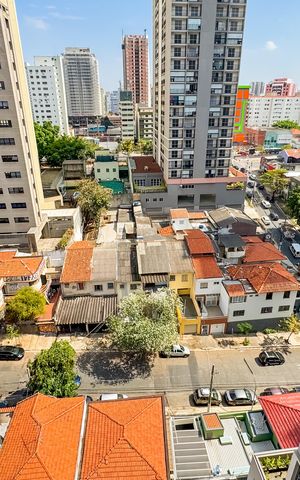Studio à venda com 28m², 1 quarto e sem vagaVista da Varanda
