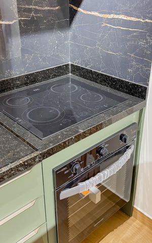 Studio à venda com 28m², 1 quarto e sem vagaCozinha