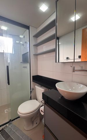 Apartamento à venda com 45m², 2 quartos e 1 vagaBanheiro