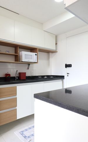 Apartamento para alugar com 26m², 1 quarto e sem vagaCozinha