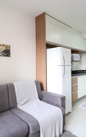 Apartamento para alugar com 26m², 1 quarto e sem vagaSala