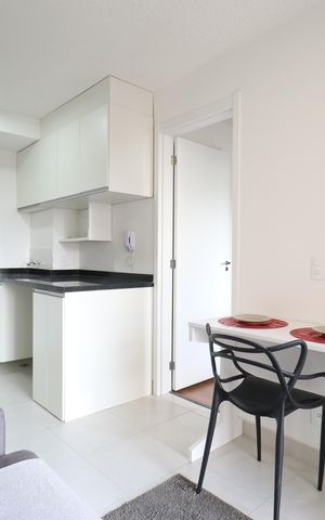 Apartamento para alugar com 26m², 1 quarto e sem vagaSala