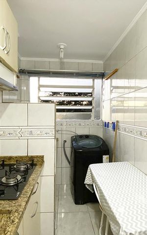 Apartamento para alugar com 62m², 2 quartos e 1 vagaCozinha e Área de Serviço