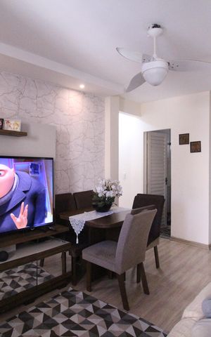 Casa de condomínio à venda com 60m², 3 quartos e 1 vagaSala