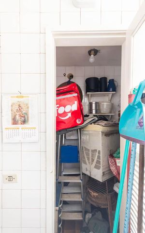 Apartamento à venda com 60m², 1 quarto e 1 vagaBanheiro de serviço