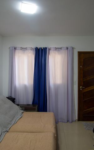 Casa de condomínio à venda com 55m², 2 quartos e 1 vaga Casa de condomínio à venda com 55m², 2 quartos e 1 vagaSala