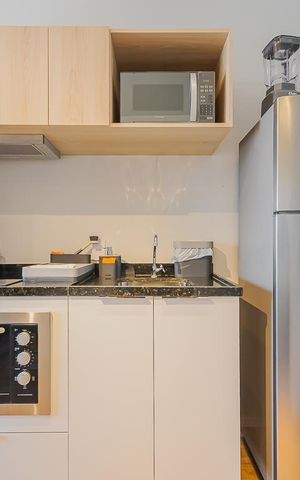Studio para alugar com 23m², 1 quarto e sem vagaCozinha