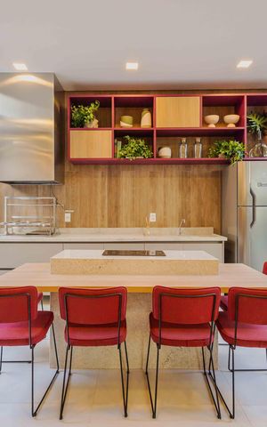 Studio para alugar com 23m², 1 quarto e sem vagaÁrea comum - Espaço Gourmet