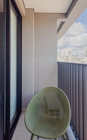 Studio para alugar com 23m², 1 quarto e sem vagaVaranda Studio