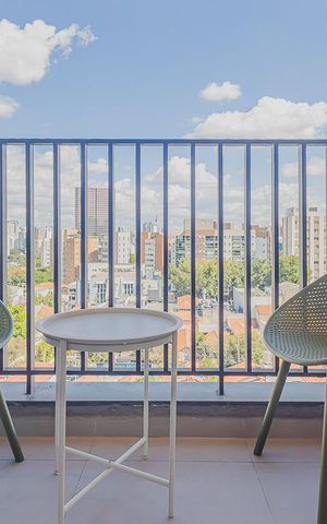 Studio para alugar com 23m², 1 quarto e sem vagaVaranda Studio