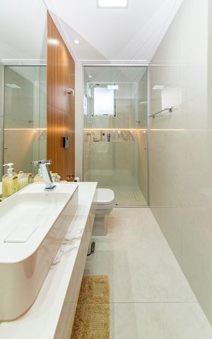 Apartamento à venda com 170m², 3 quartos e 2 vagas Apartamento à venda com 170m², 3 quartos e 2 vagasBanheiro Social