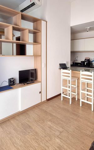 Studio à venda com 45m², 1 quarto e 1 vaga Studio à venda com 45m², 1 quarto e 1 vagaStudio