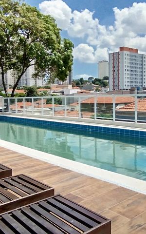 Apartamento para alugar com 48m², 1 quarto e sem vagaÁrea comum - Piscina