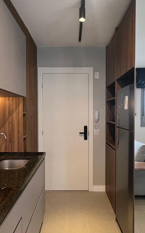 Studio à venda com 24m², 1 quarto e sem vaga Studio à venda com 24m², 1 quarto e sem vagaCozinha