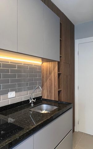 Studio à venda com 24m², 1 quarto e sem vaga Studio à venda com 24m², 1 quarto e sem vagaCozinha