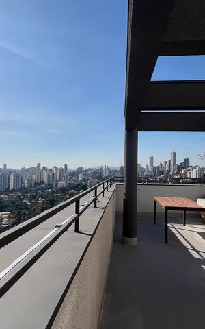 Studio à venda com 24m², 1 quarto e sem vaga Studio à venda com 24m², 1 quarto e sem vagaChurrasqueira