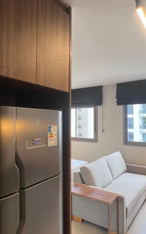 Studio à venda com 24m², 1 quarto e sem vaga Studio à venda com 24m², 1 quarto e sem vagaCozinha
