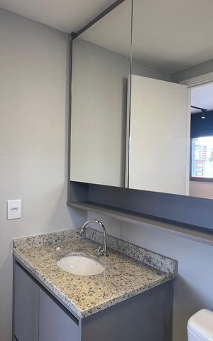 Studio à venda com 24m², 1 quarto e sem vaga Studio à venda com 24m², 1 quarto e sem vagaBanheiro